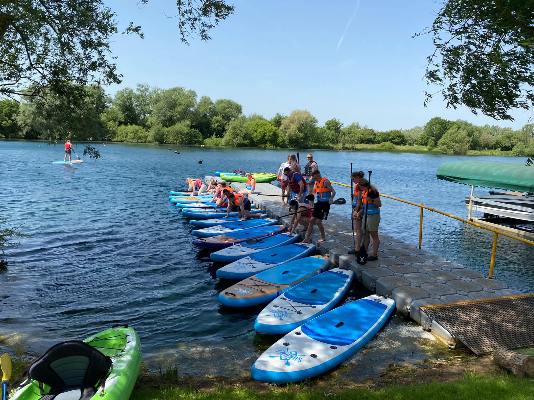 Paddleboarding Cotswolds 4 Lakes Waterski School