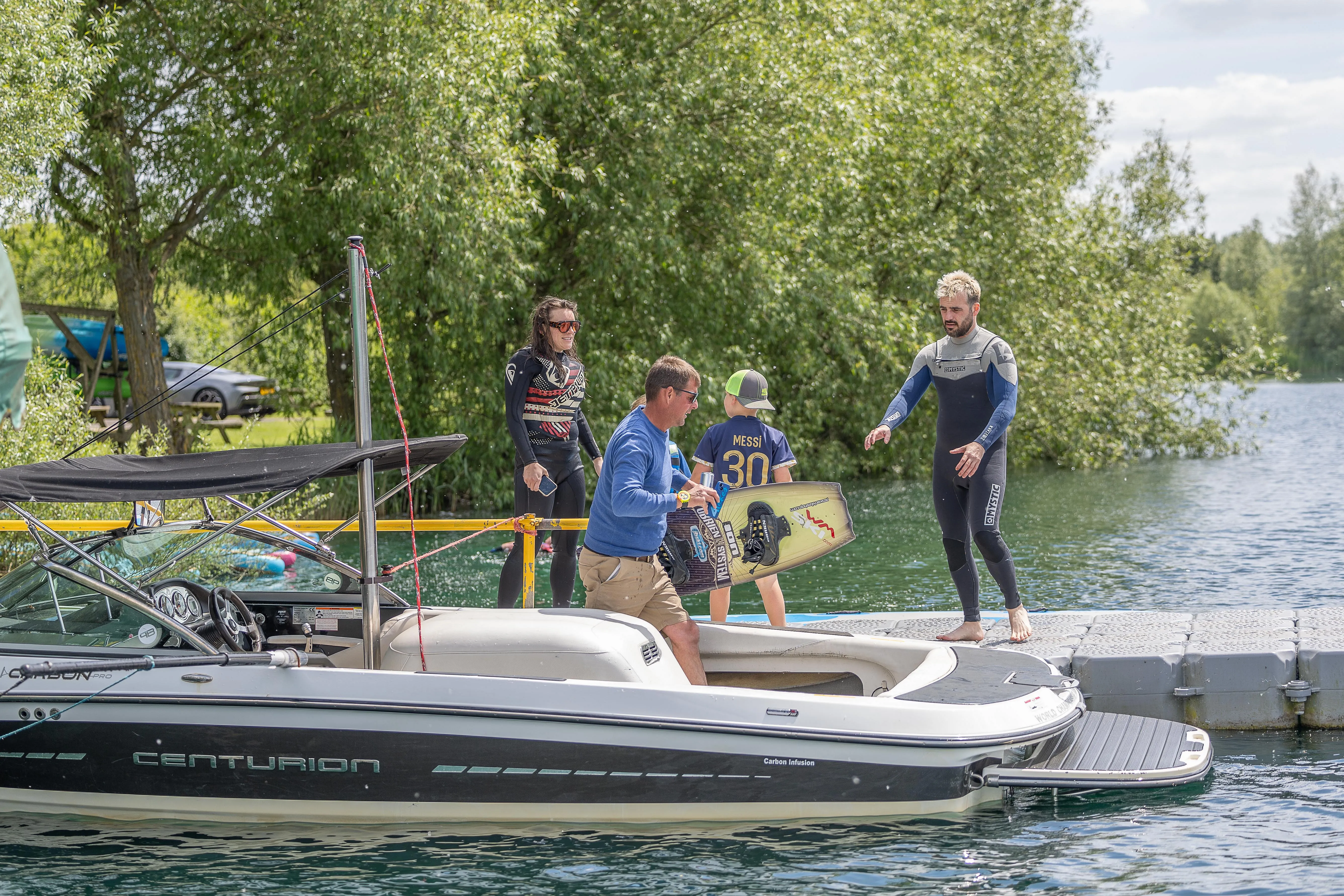 Wakeboarding lesson