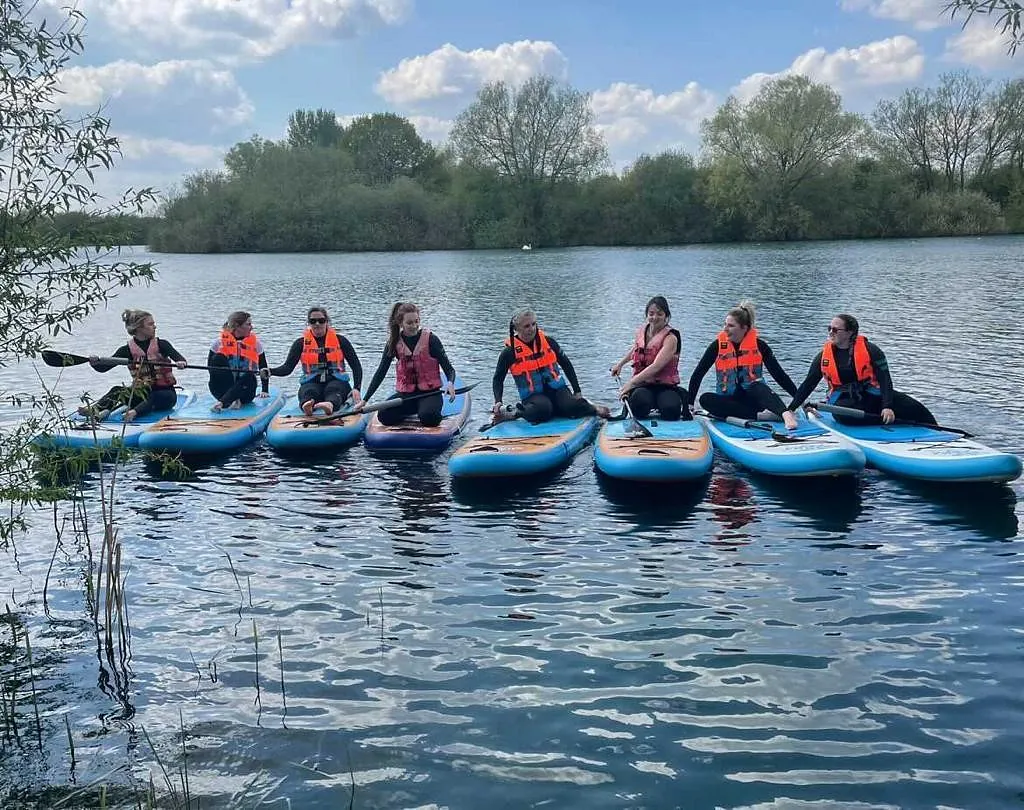 Paddle boarding event