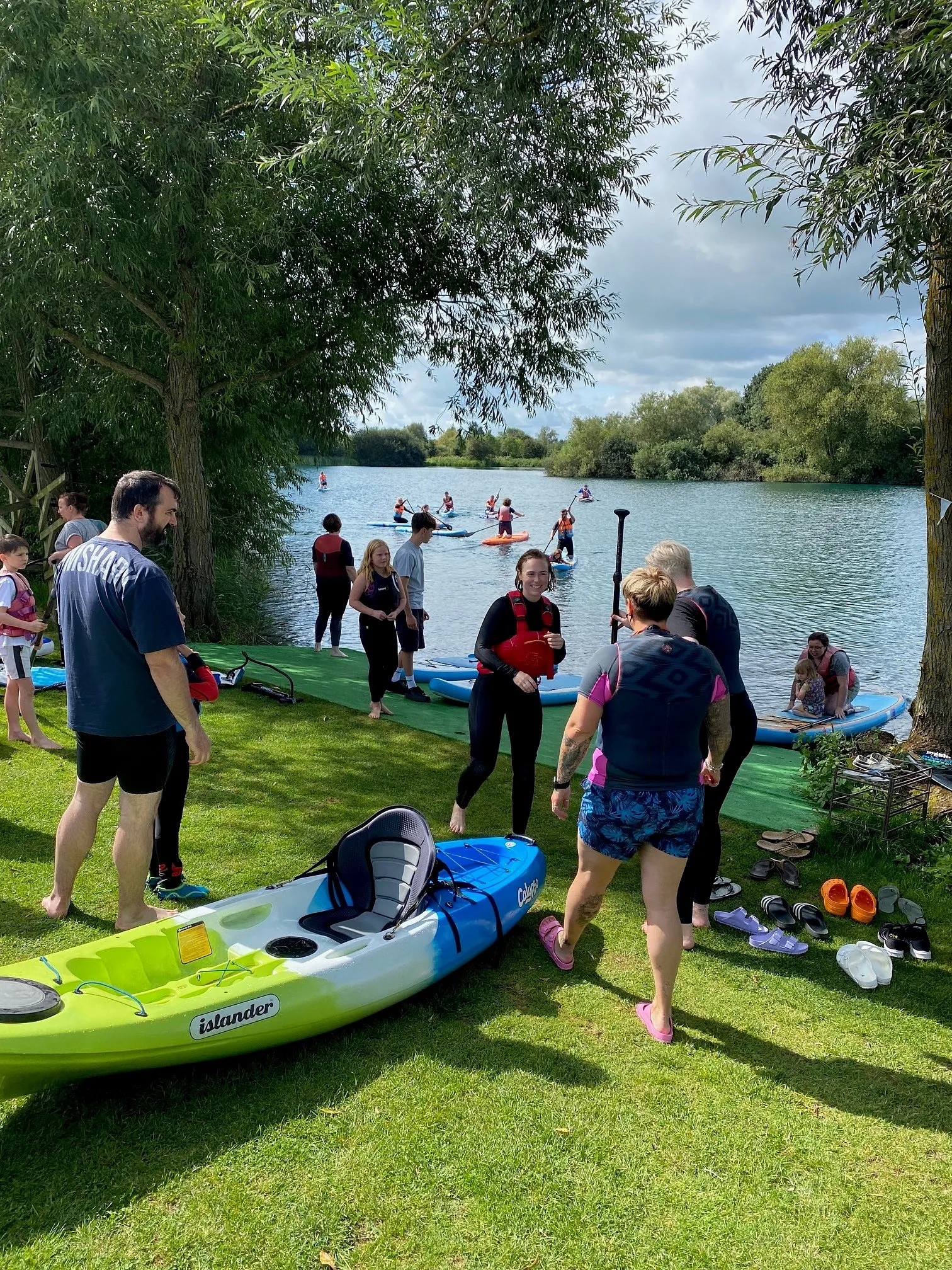 Watersports activities at 4 Lakes