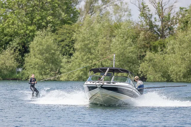 Wakeboarding on the Cotswold Water Park