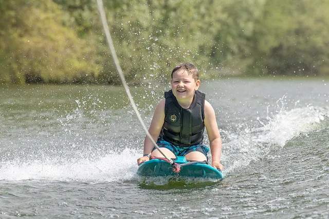 Wakeboarding on the Cotswold Water Park