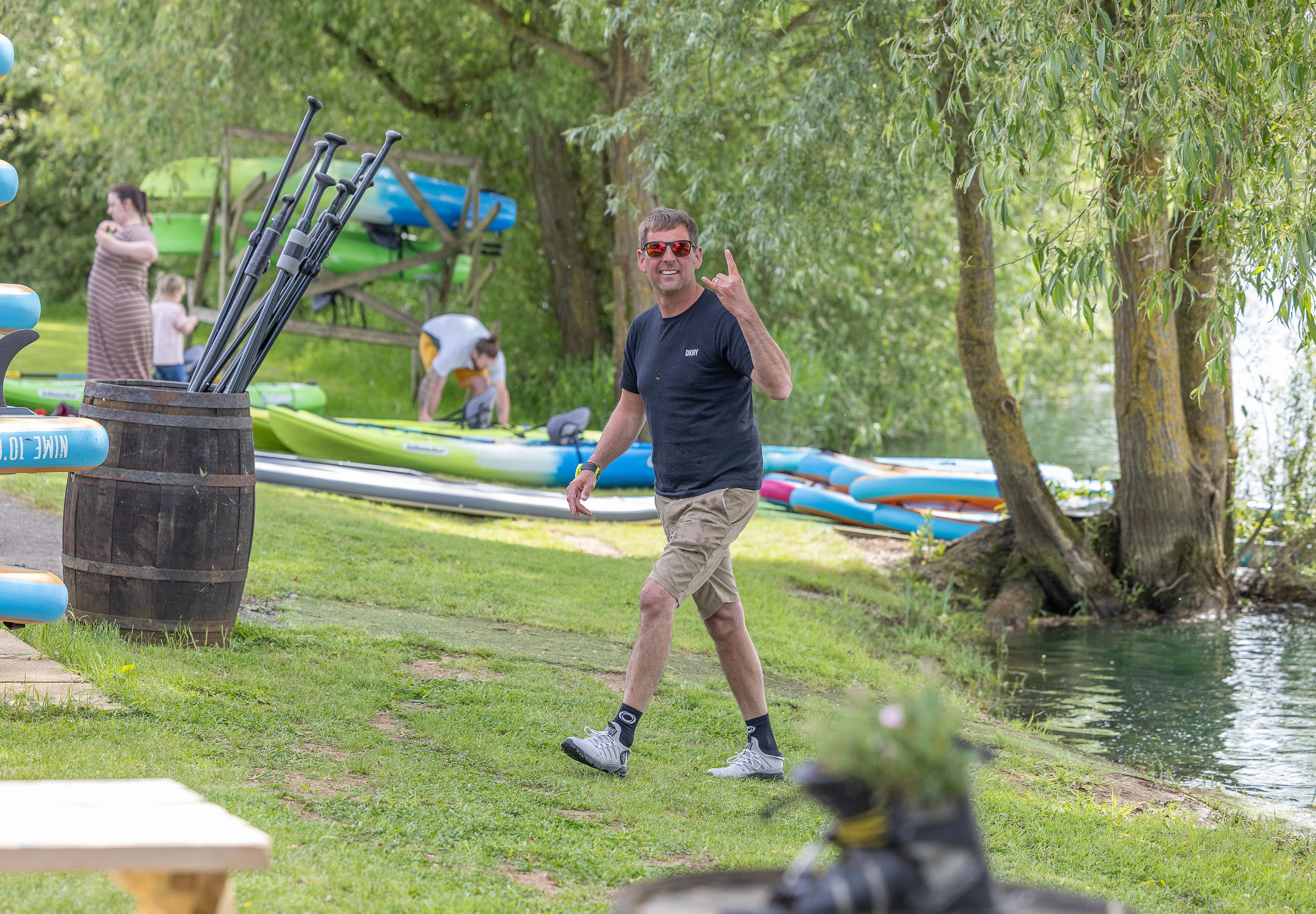 Fun at 4 Lakes Waterski School