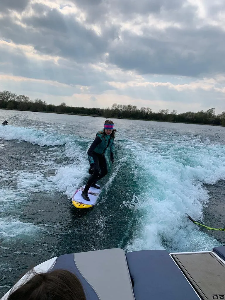 wake boarding