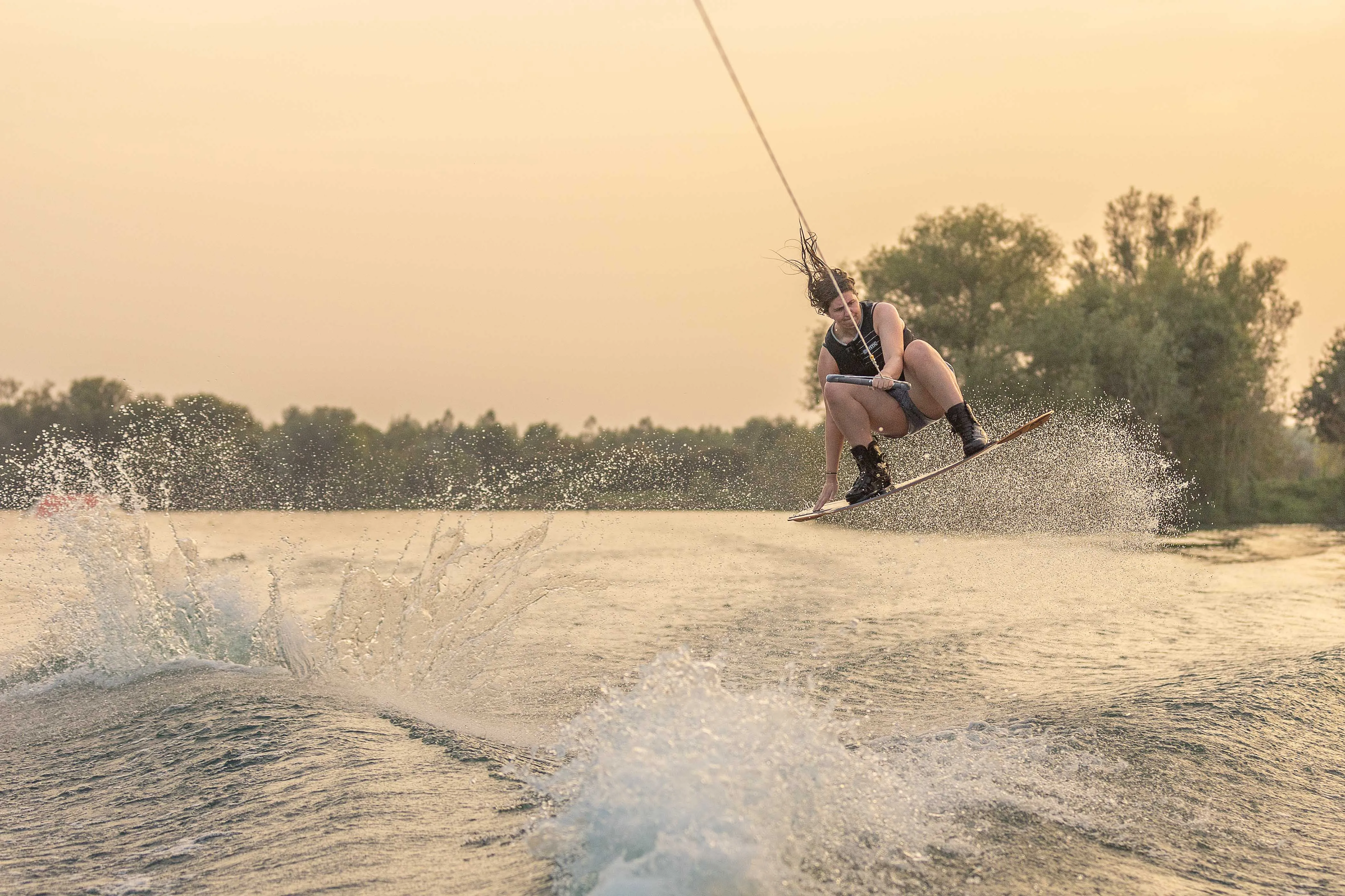 wakeboarding